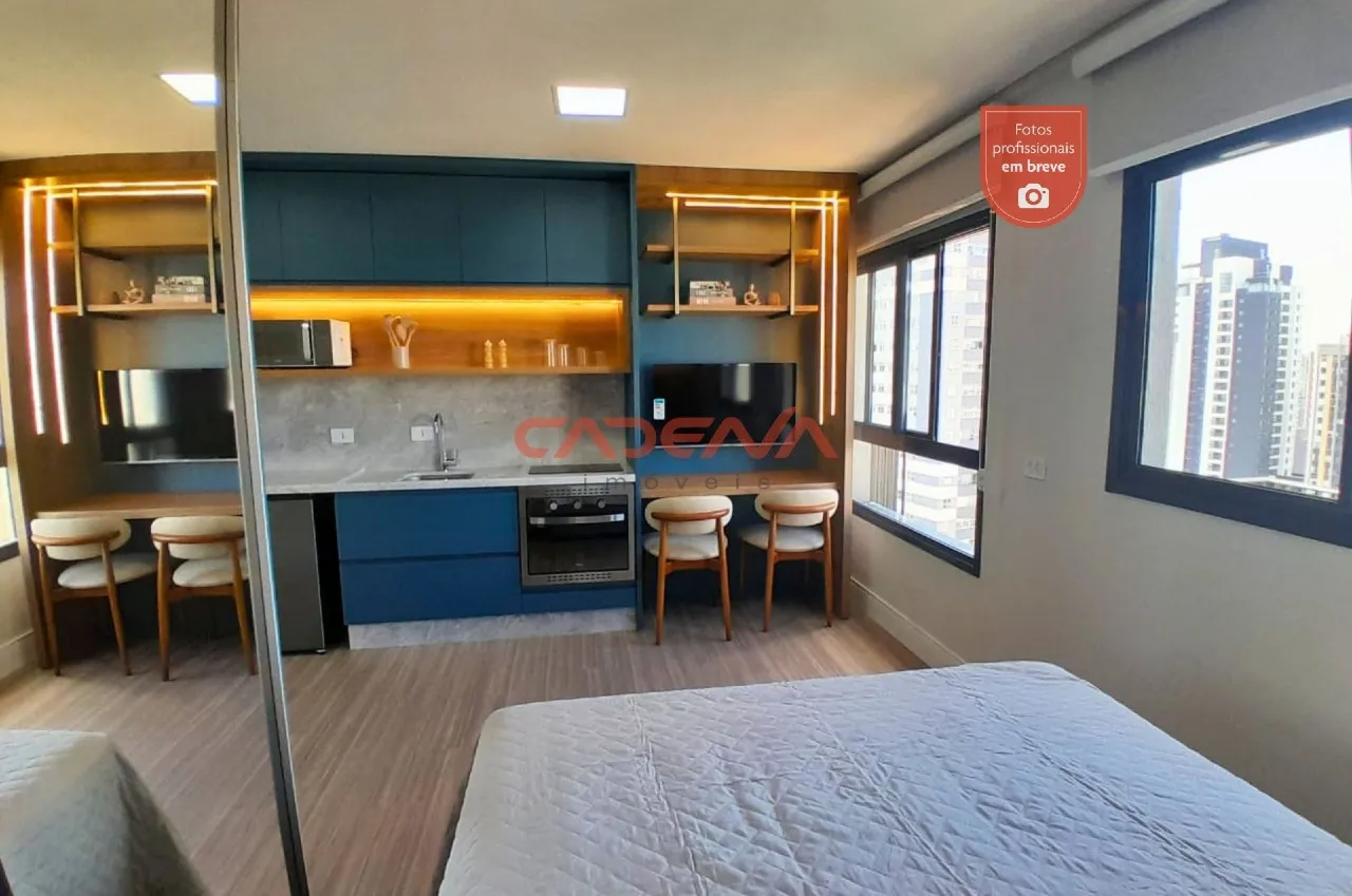 Monoambiente amueblado, 23 m², con espacio de home office — photo 2