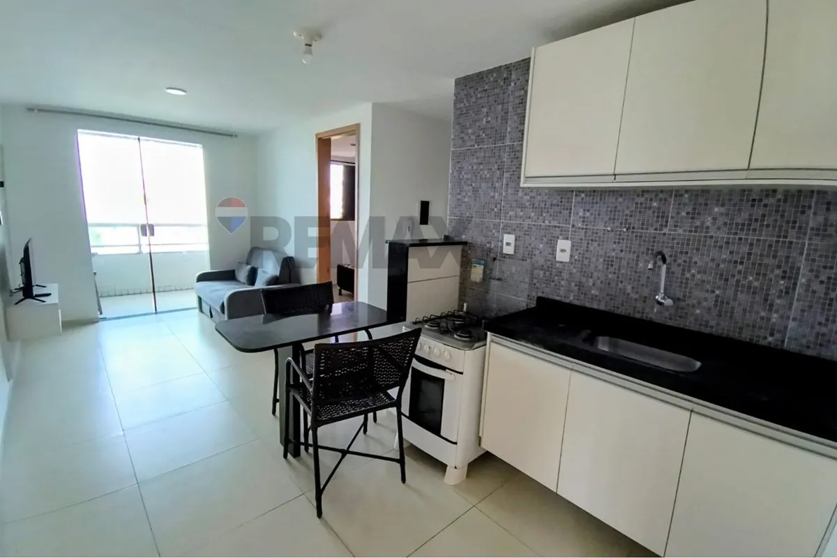 Furnished 31 m² apartment with an open-plan kitchen — photo 3