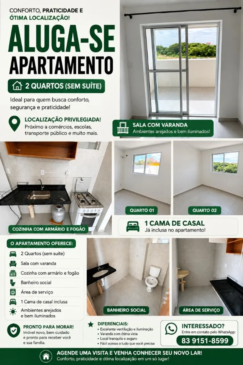 2-bedroom apartment in a building with a pool — photo 5