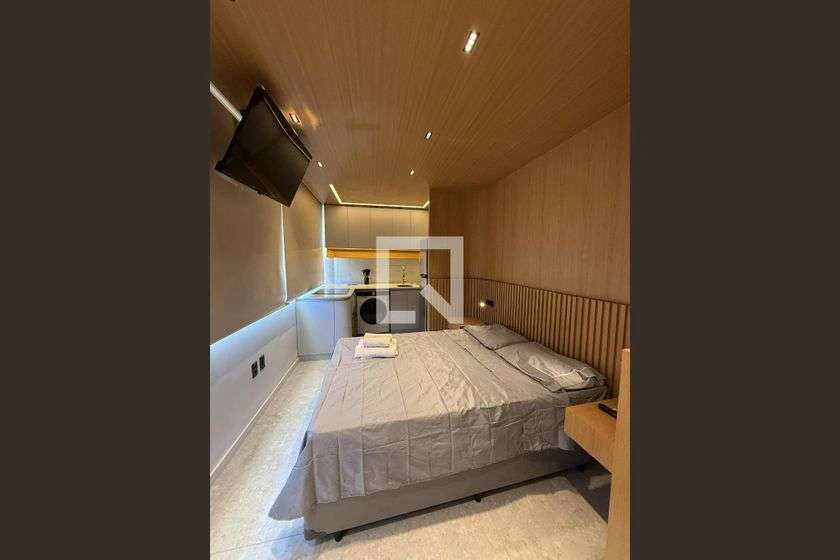 Studio mobiliado de 36 m² com varanda — photo 2