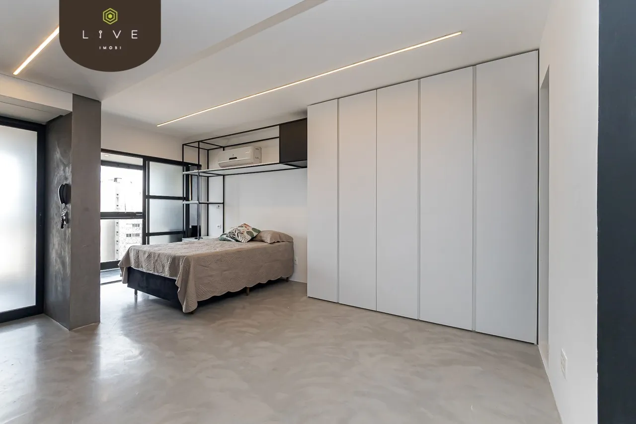 48 m² studio with balcony and private BBQ — photo 3