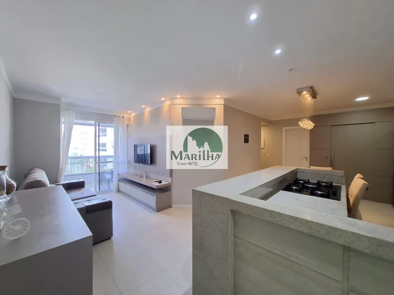 Furnished 84 m² apartment with 2 en-suite bedrooms — photo 21