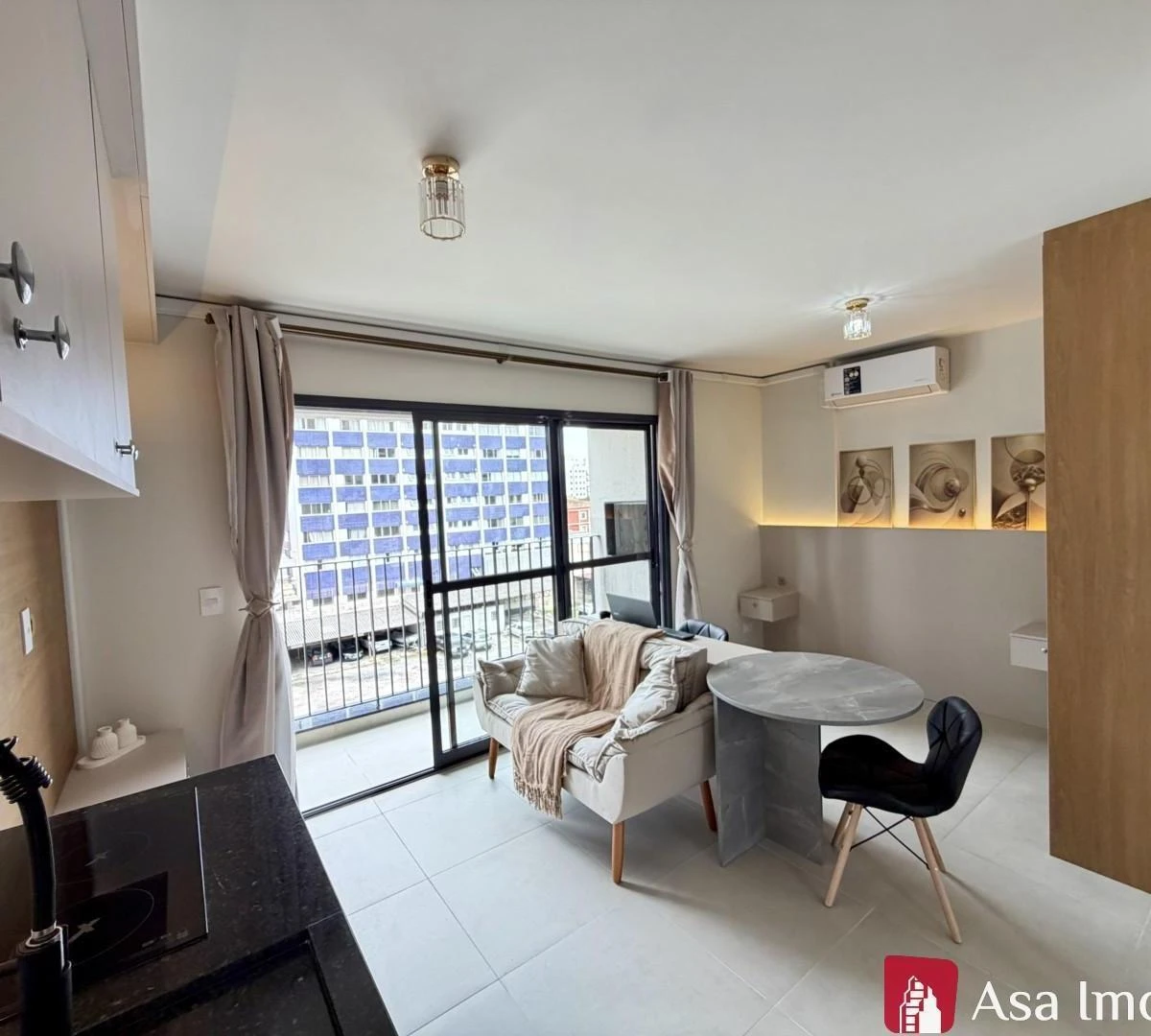 Furnished studio, 26 m², with a home office — photo 6