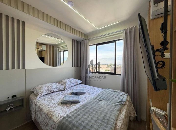 Furnished studio with 1 bedroom and 1 bathroom — photo 6