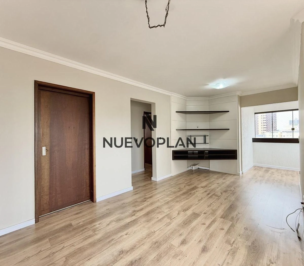 Floor-to-ceiling windows in a 3-bedroom apartment, 77 m² — photo 16