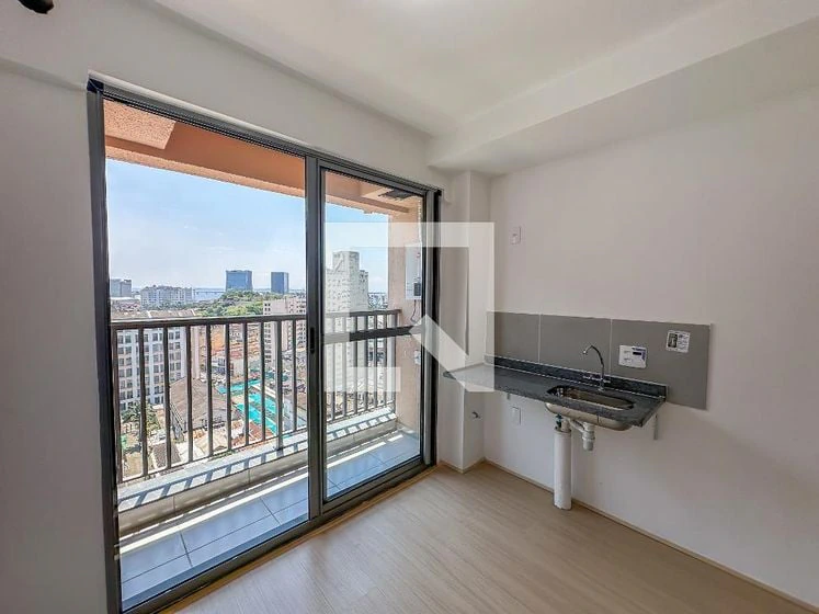 29 m² studio with a mountain view and a washing machine — photo 6