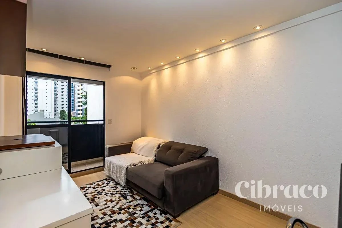 One-bedroom apartment with a washing machine in Curitiba — photo 18
