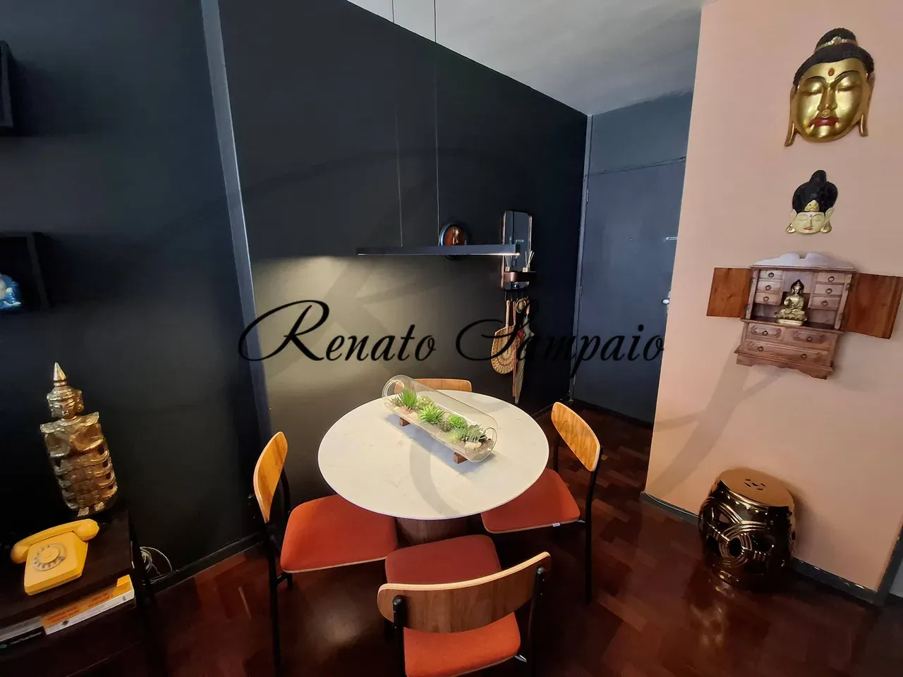56 m² apartment with a home office and a washing machine — photo 5