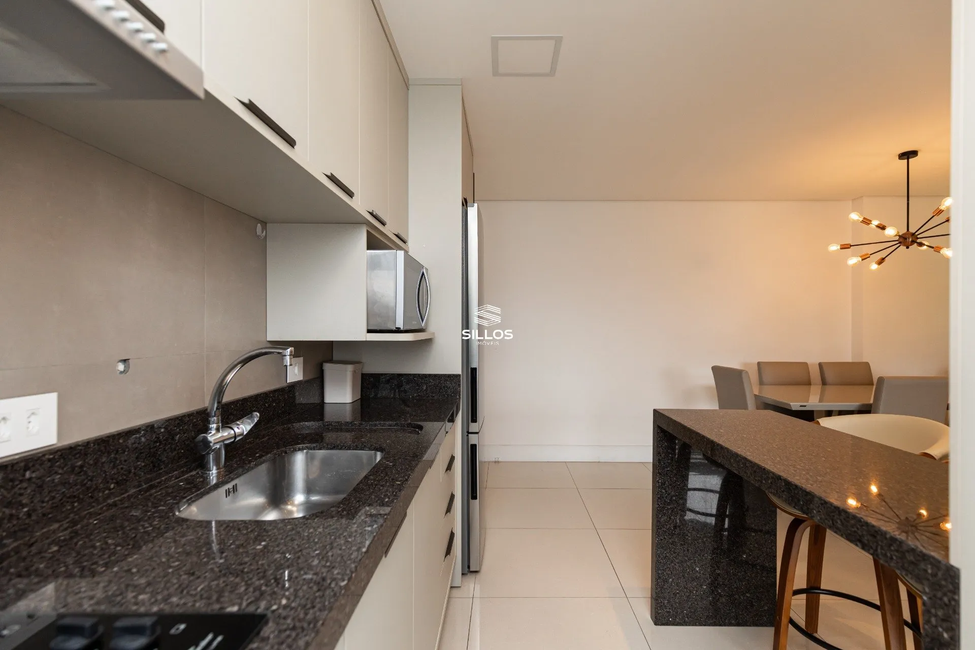 Home office in a 3-bedroom apartment, 91 m² — photo 19