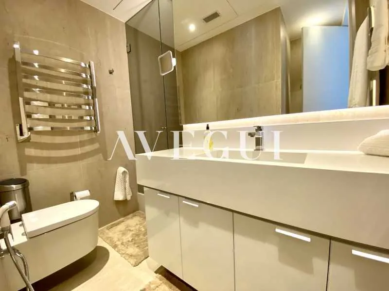 Furnished apartment with open-plan kitchen and views — photo 22