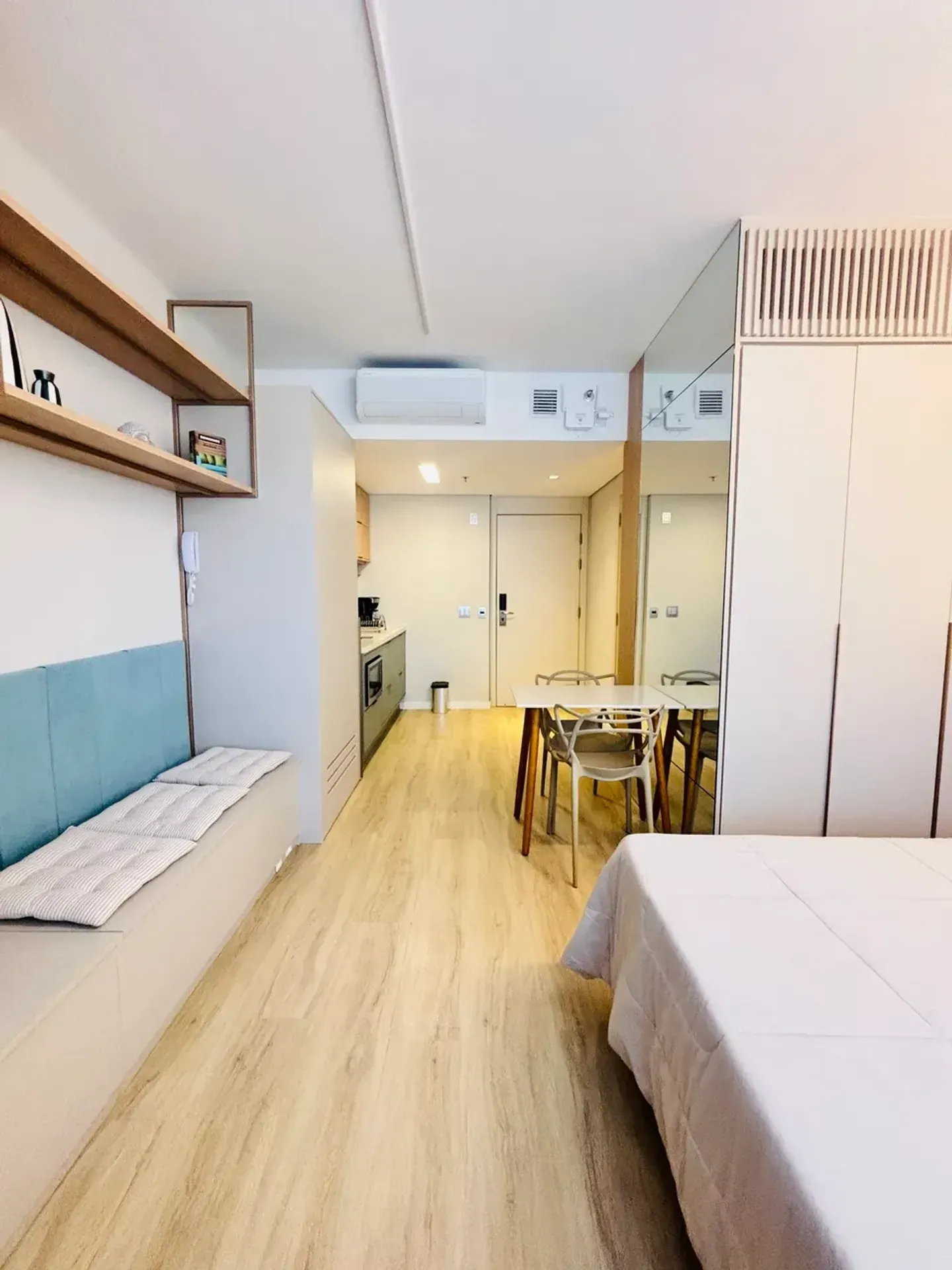 Apartamento mobiliado com 1 dormitório e 1 banheiro — photo 7