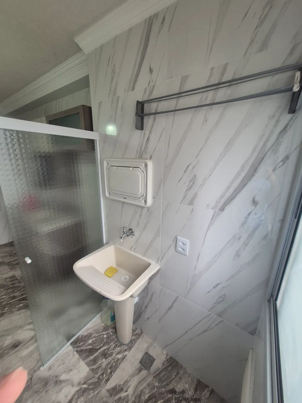 2-bedroom apartment with a washing machine in Curitiba — photo 8
