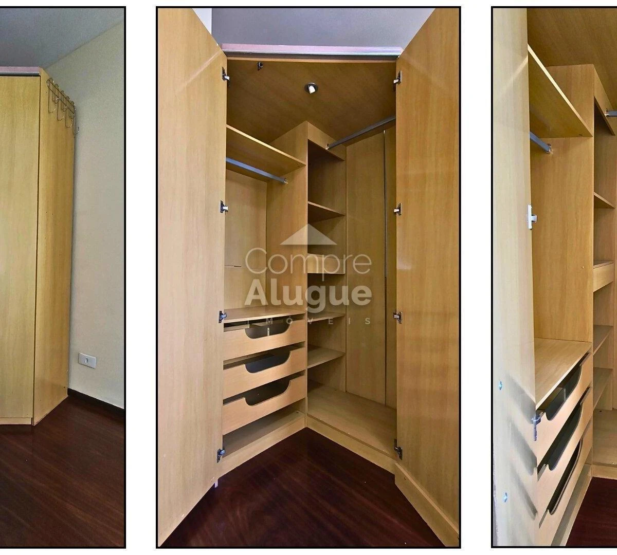 59 m² apartment with a walk-in closet and a home office — photo 5