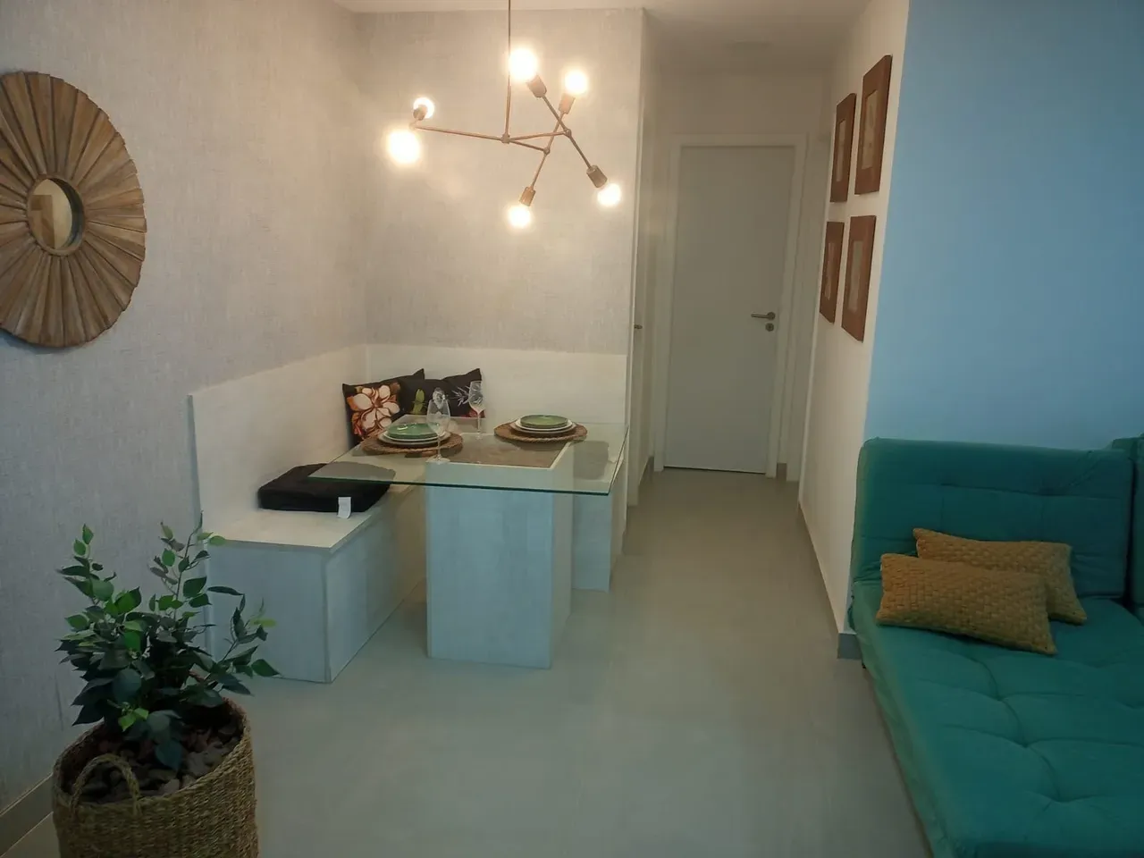 Apartamento de 1 quarto com cozinha integrada e vaga — photo 7