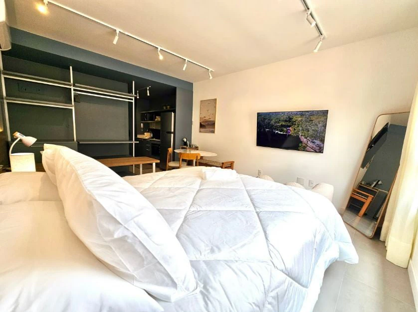 Furnished 35 m² studio with covered parking space — photo 8