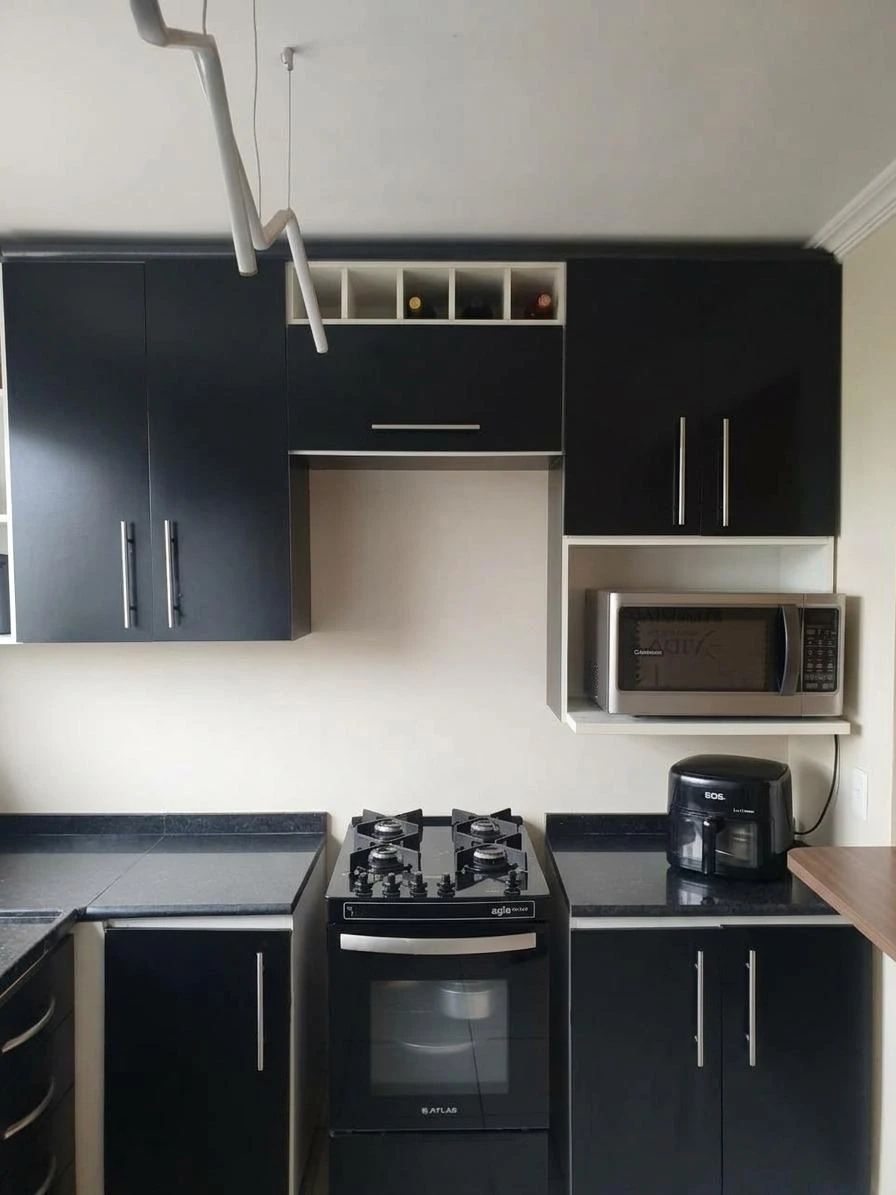 3-bedroom apartment with a washing machine in Curitiba — photo 4