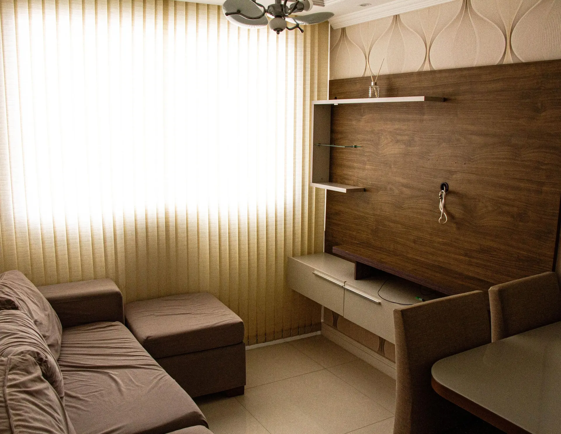 Furnished apartment with 2 bedrooms and 1 parking spot