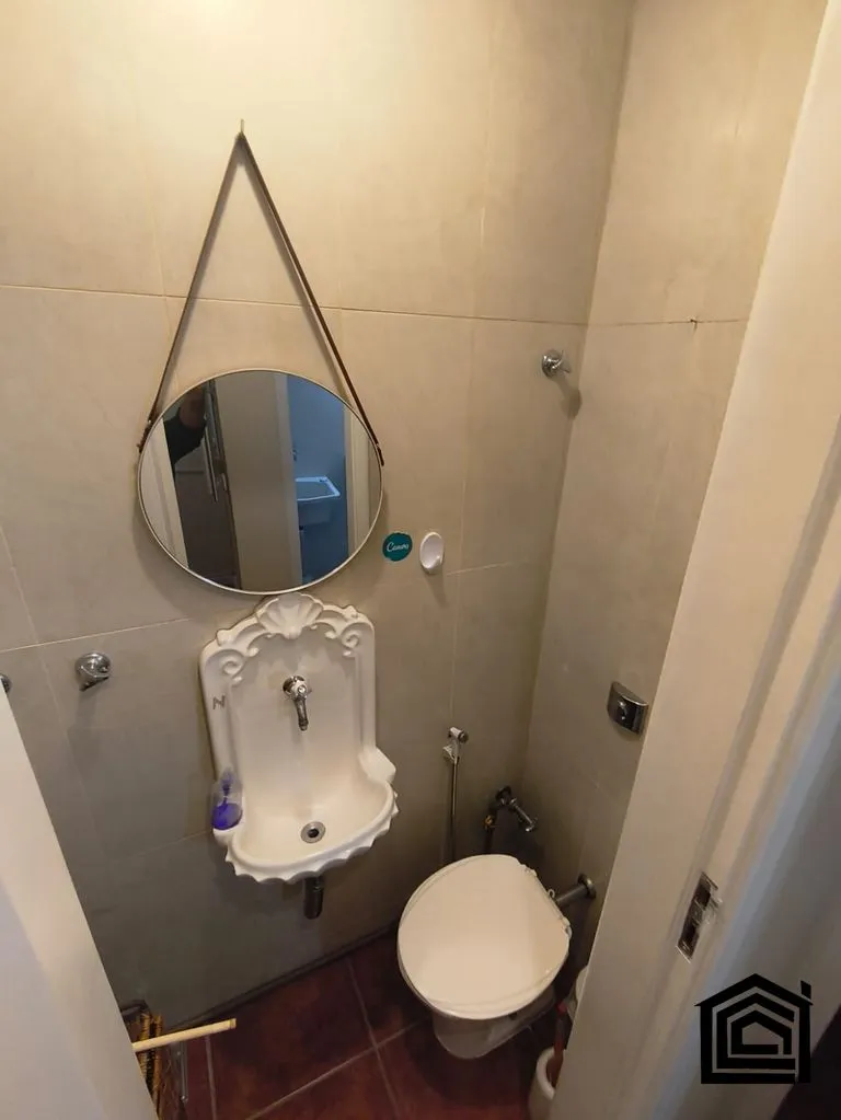 Furnished 77 m² apartment with 3 bedrooms and balcony — photo 29