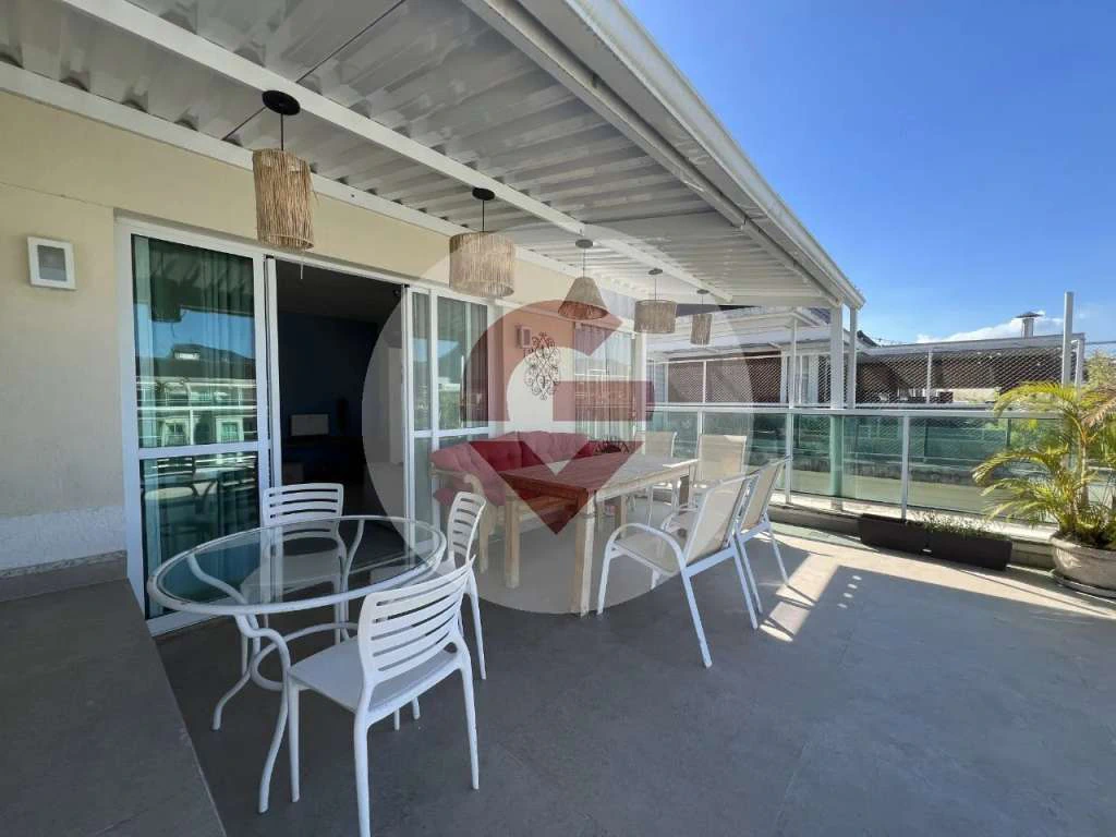 Apartamento mobiliado de 200 m² com 3 quartos e suíte
