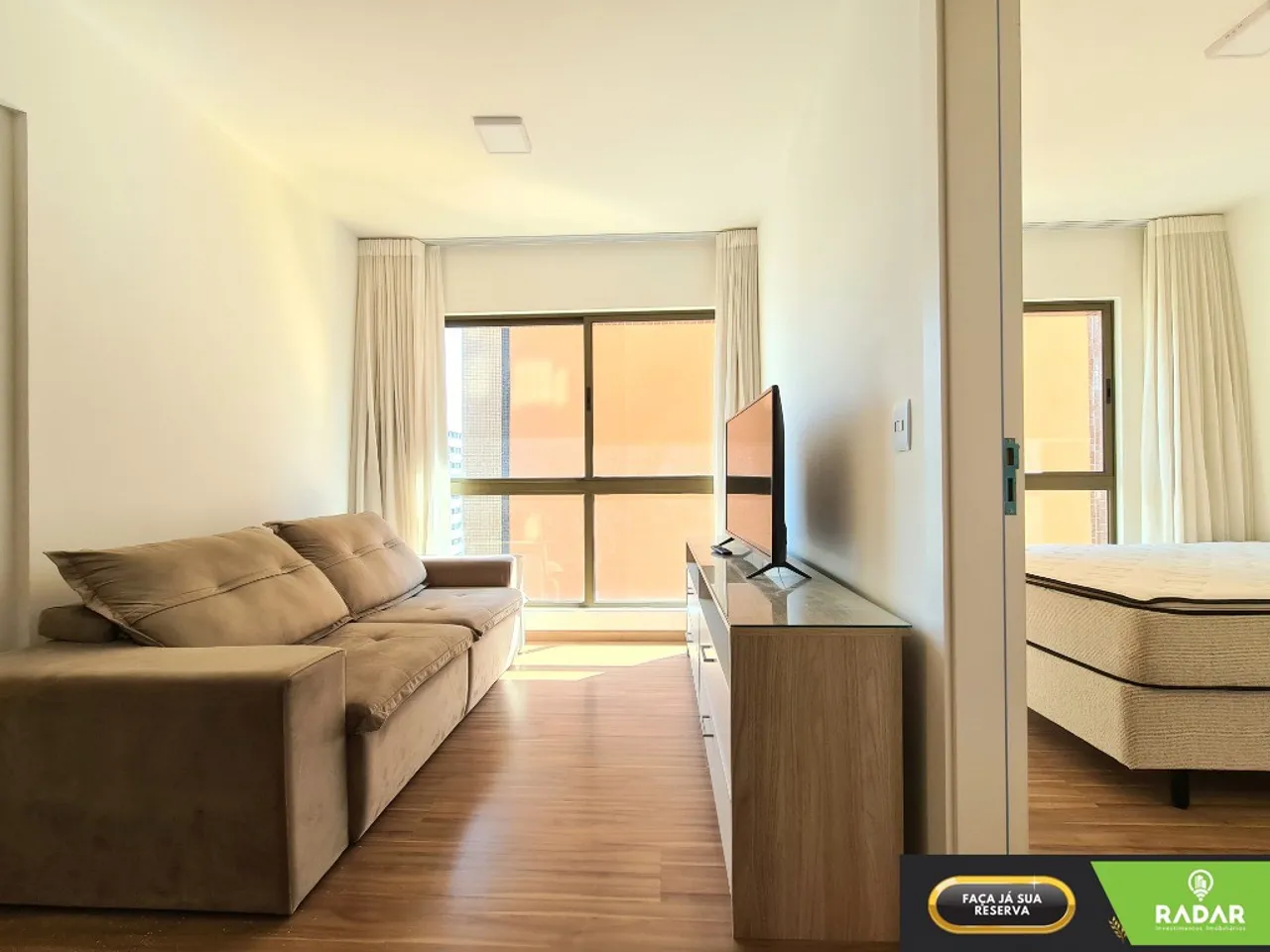 Apartamento amueblado de 1 dormitorio con cocina abierta — photo 2