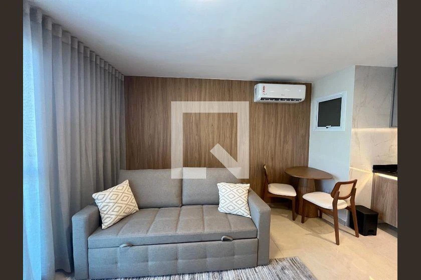 Apartamento mobiliado de 1 quarto em condomínio com academia — photo 7