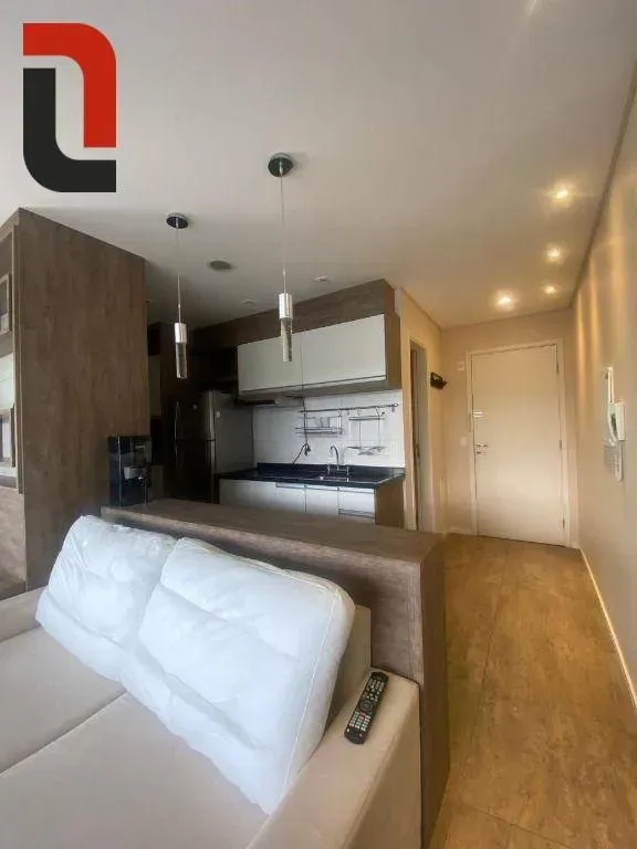 Furnished studio in a building with a sauna
