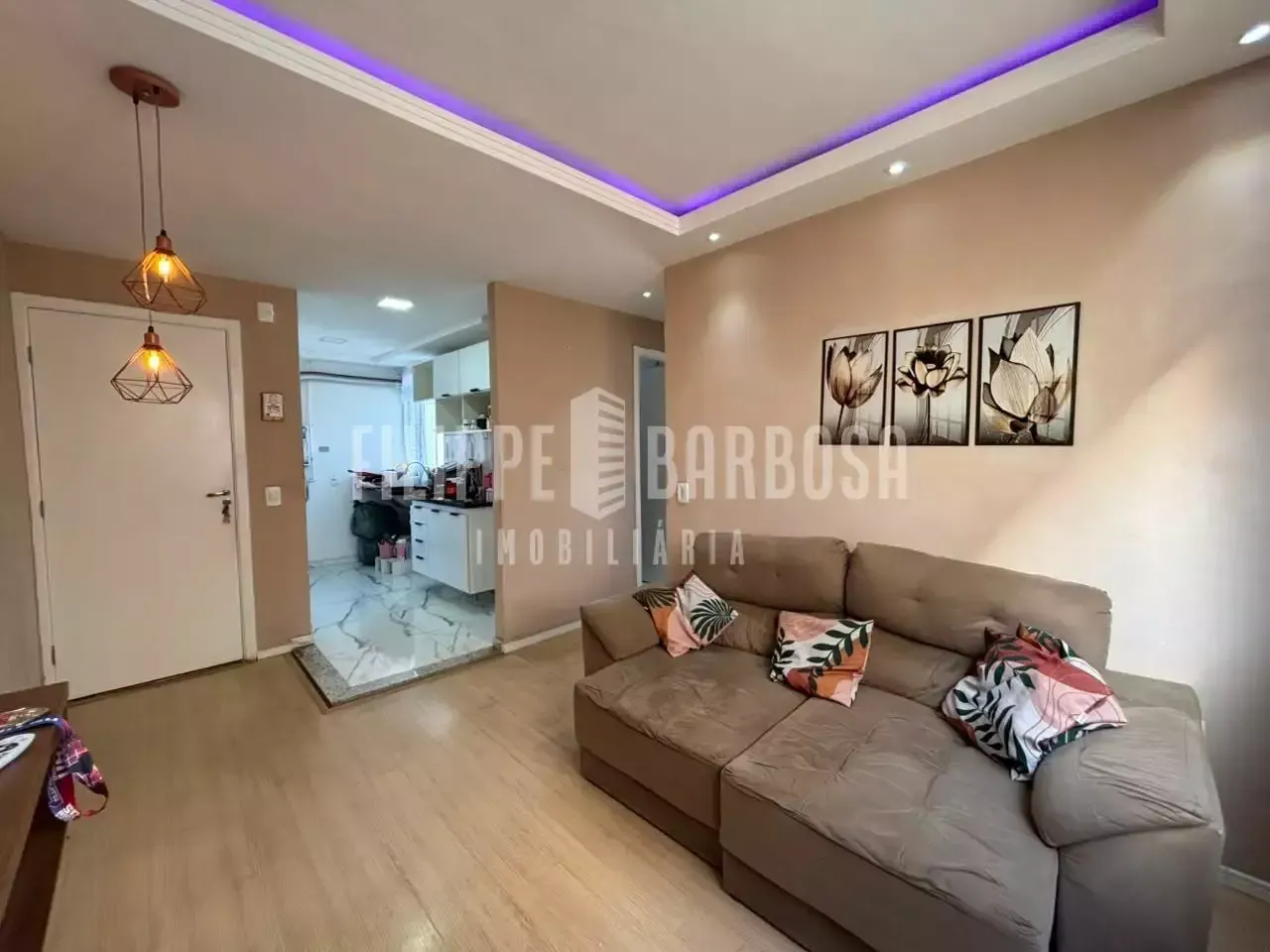 45 m² apartment with 2 bedrooms and separate kitchen — photo 17