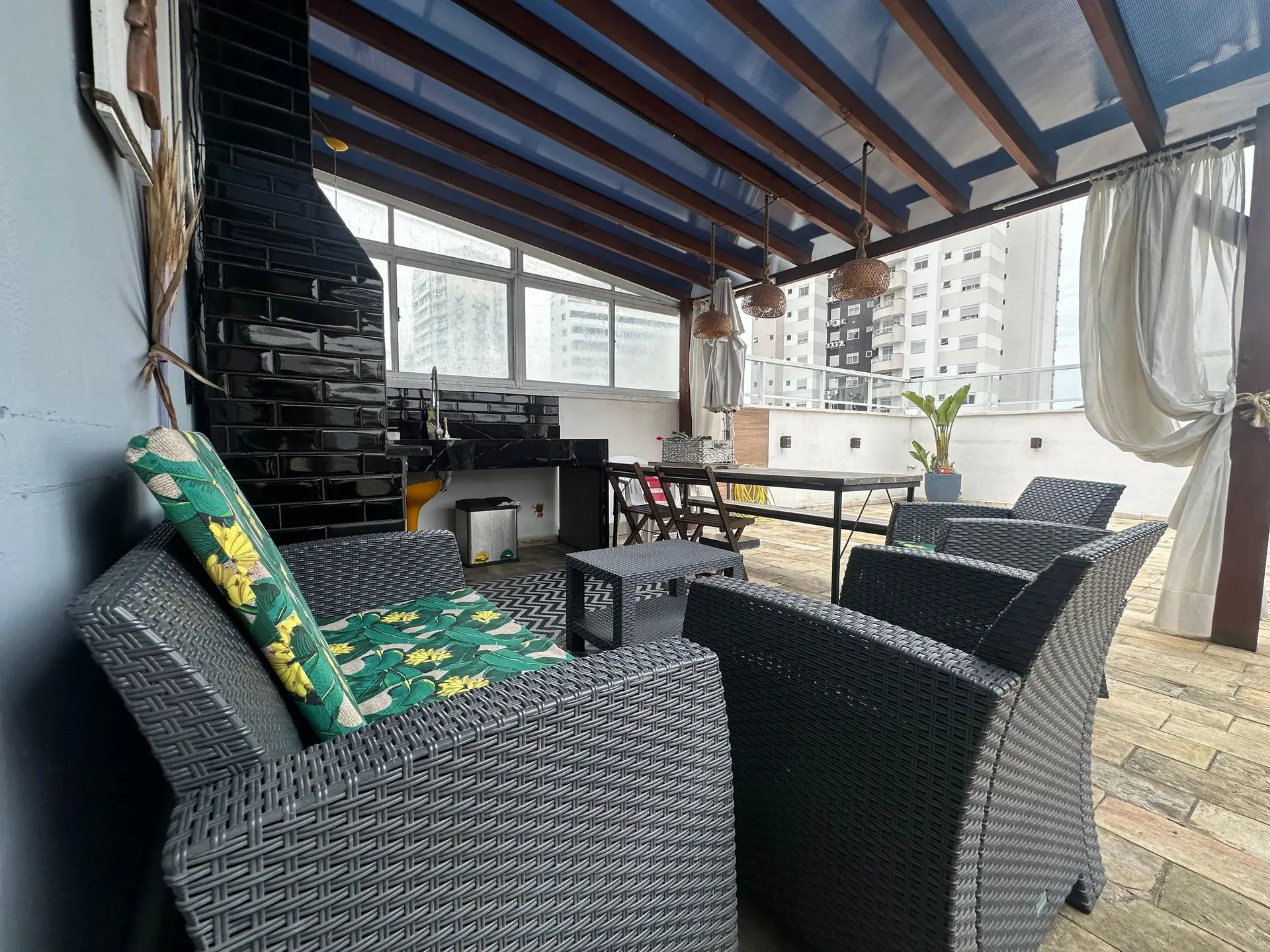 Furnished apartment, 429 m², with floor-to-ceiling windows — photo 29