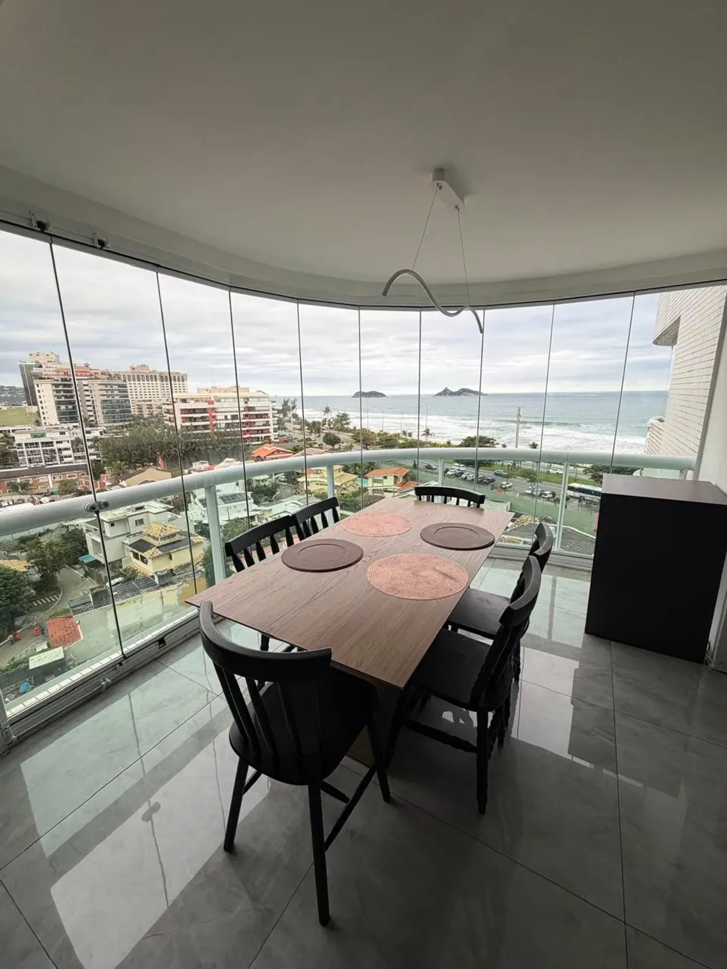 Apartment on the 7th floor with a washing machine