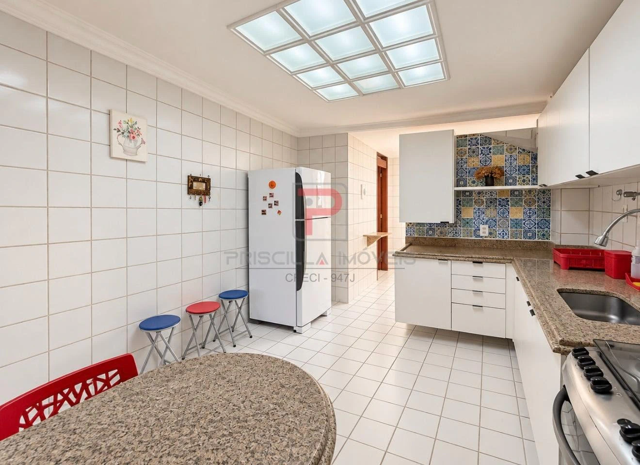 Furnished apartment, 115 m², with a washing machine — photo 15