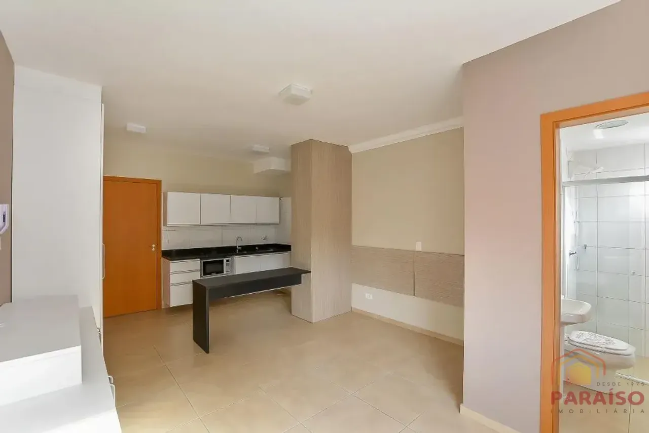 27 m² studio with an open-plan kitchen — photo 2