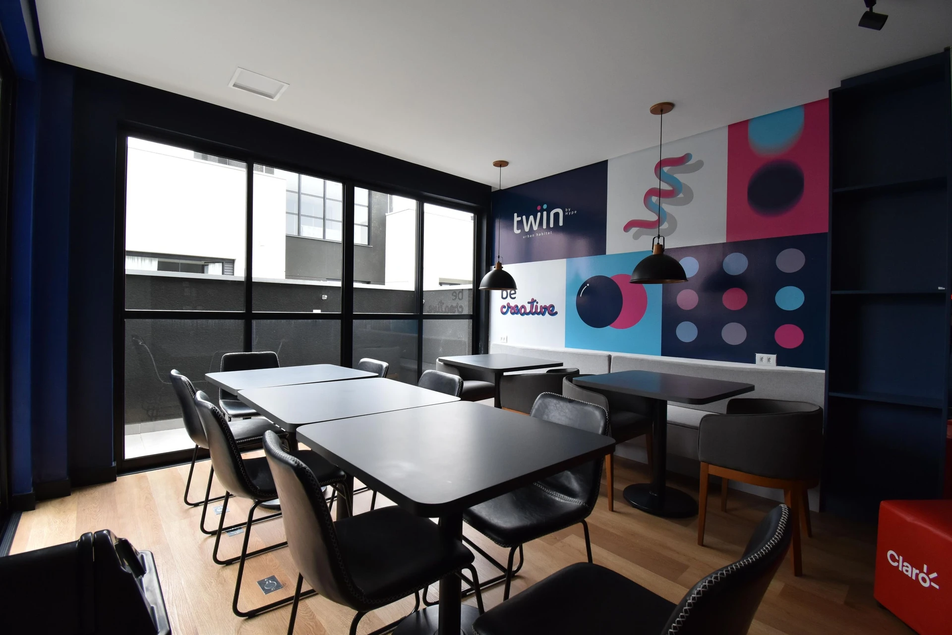 Apartamento de 36 m² com máquina de lavar e varanda gourmet — photo 41
