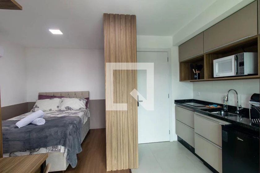 Studio with 1 bedroom and a balcony — photo 9