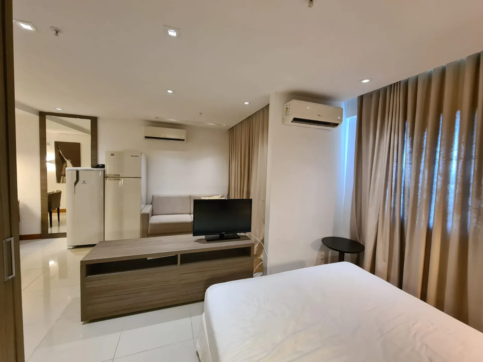 Вид на гори та 1 спальня: квартира 35 м²