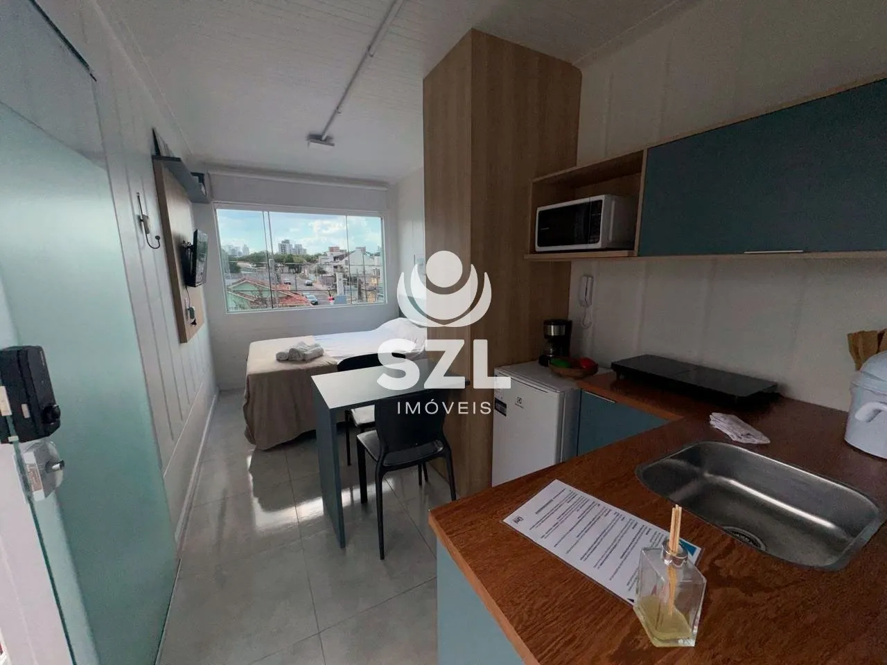 Washing machine in a one-bedroom apartment, 15 m² — photo 2