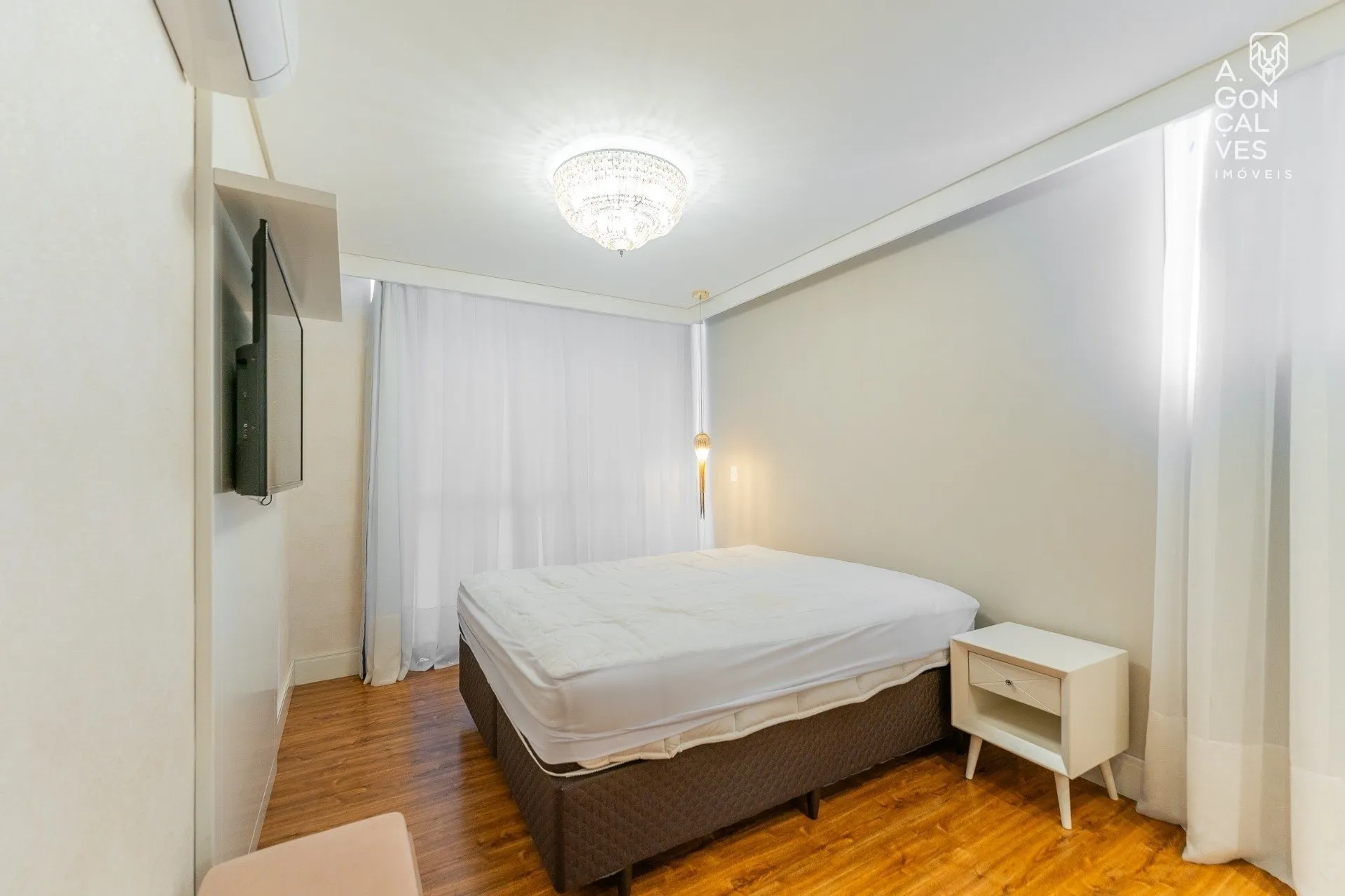Apartamento mobiliado com 3 quartos e sacada com churrasqueira — photo 24