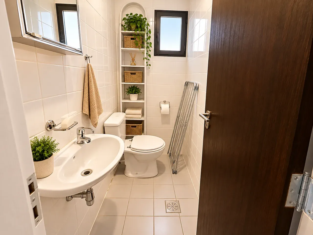 2-bedroom apartment with a bathtub — photo 21