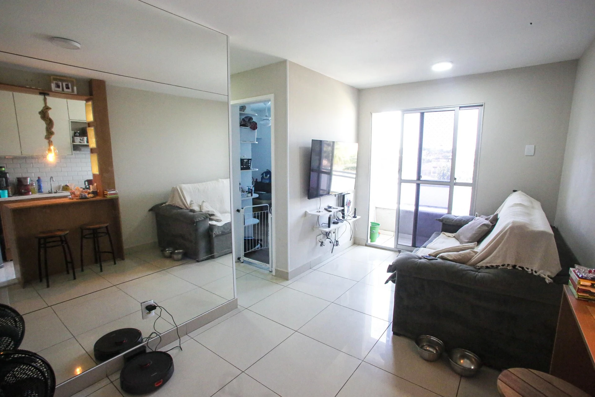 Home office in a 2-bedroom apartment, 54 m² — photo 8