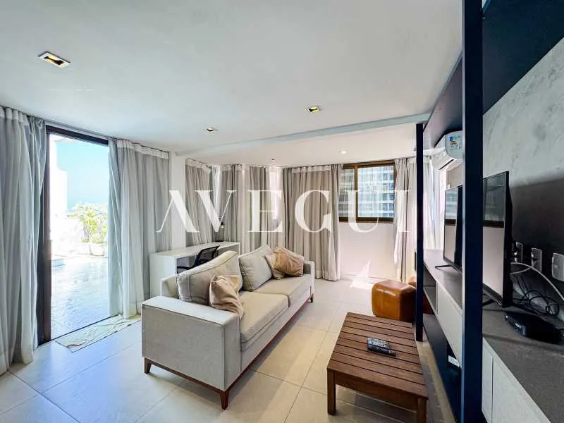 Apartamento mobiliado com 2 quartos e varanda com churrasqueira — photo 28