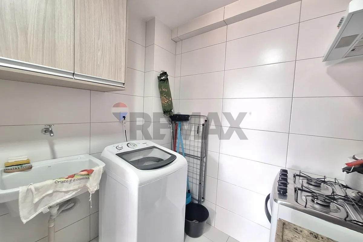 Washing machine in a 3-bedroom apartment, 64 m² — photo 18