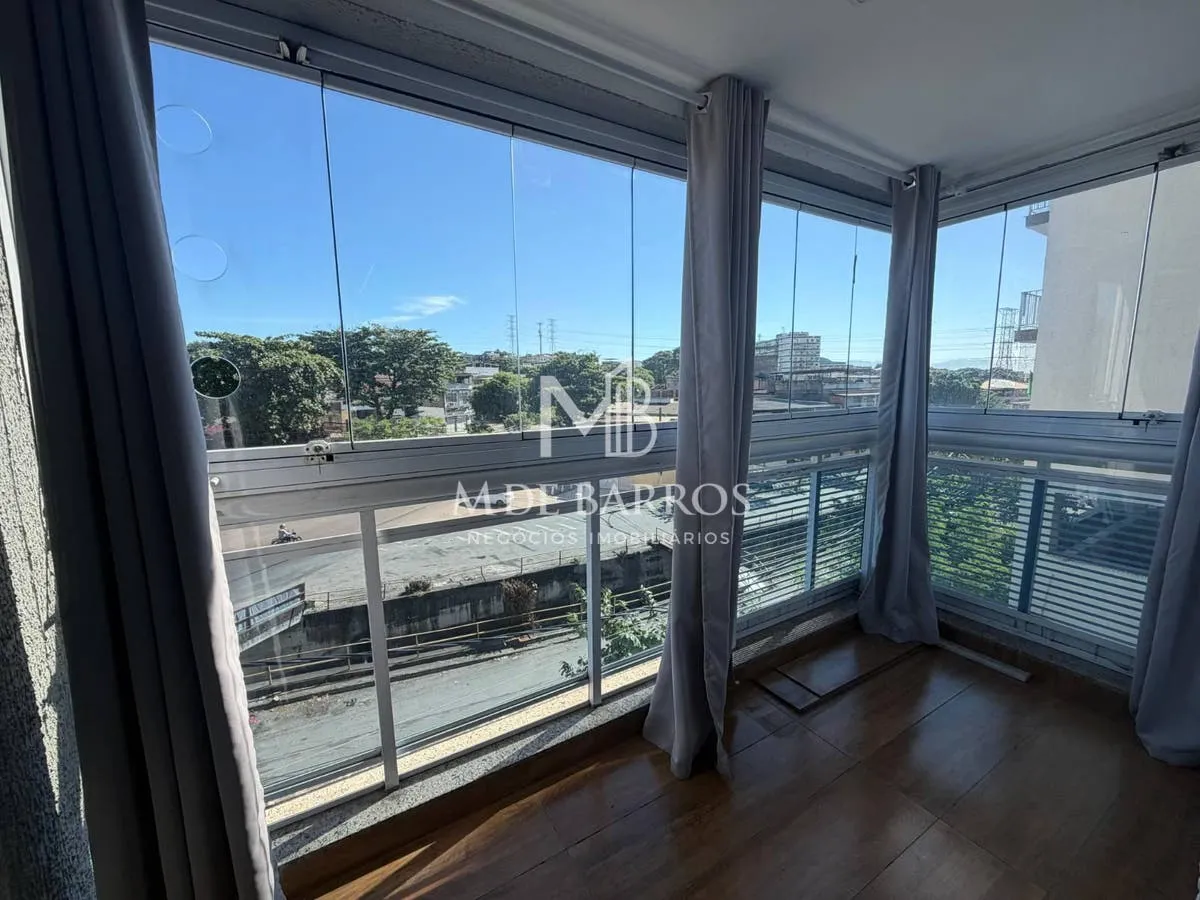 Floor-to-ceiling windows in a 2-bedroom apartment, 54 m² — photo 7