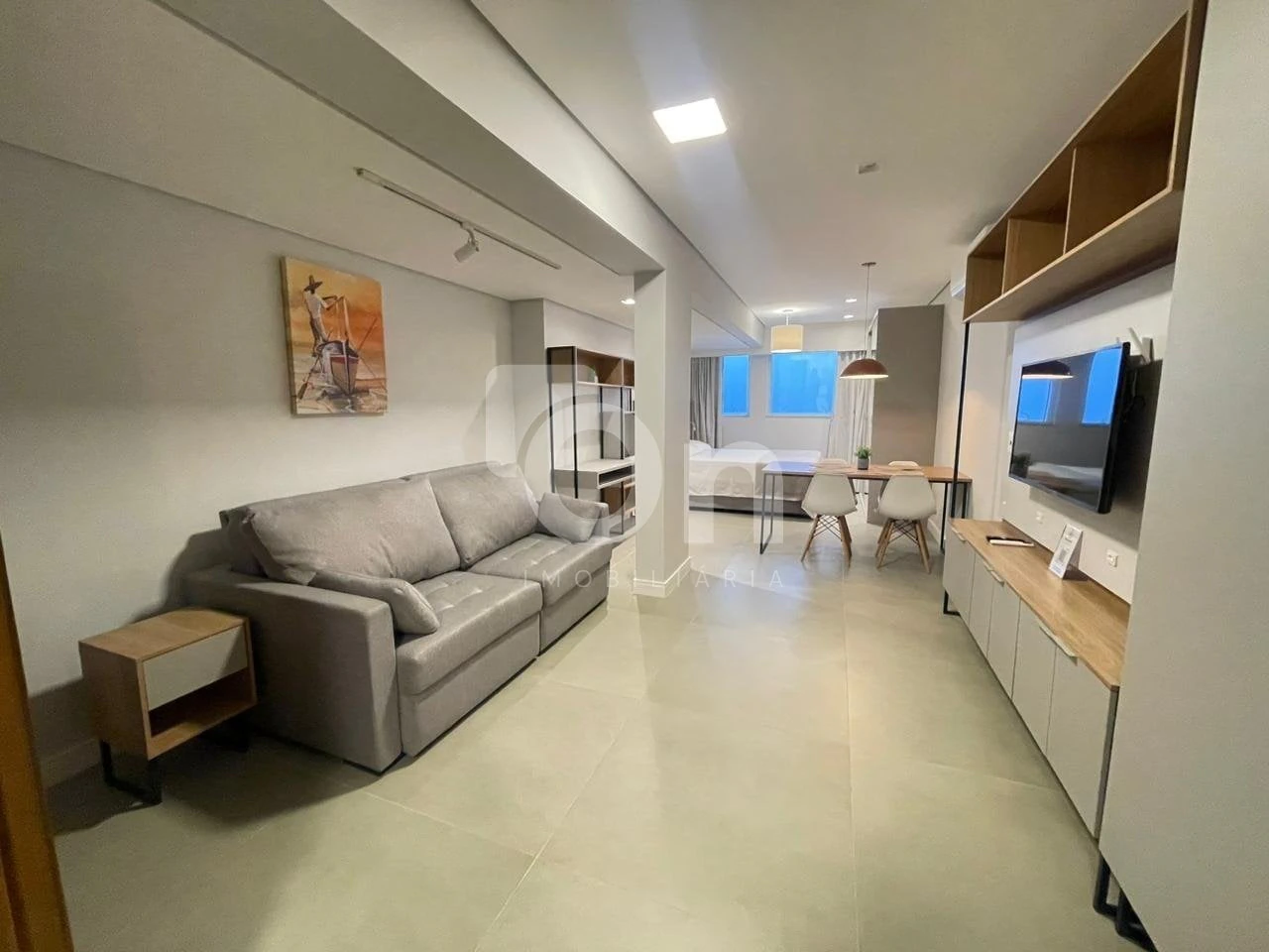 Furnished apartment, 45 m², with a washing machine