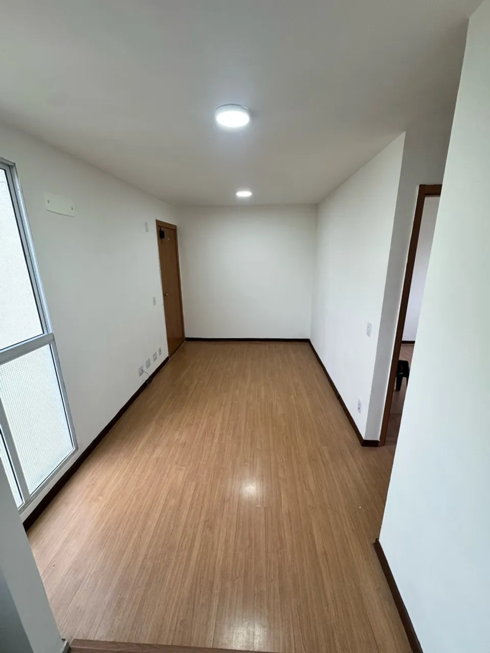 Wood or laminate floors in a 2-bedroom apartment, 42 m² — photo 10