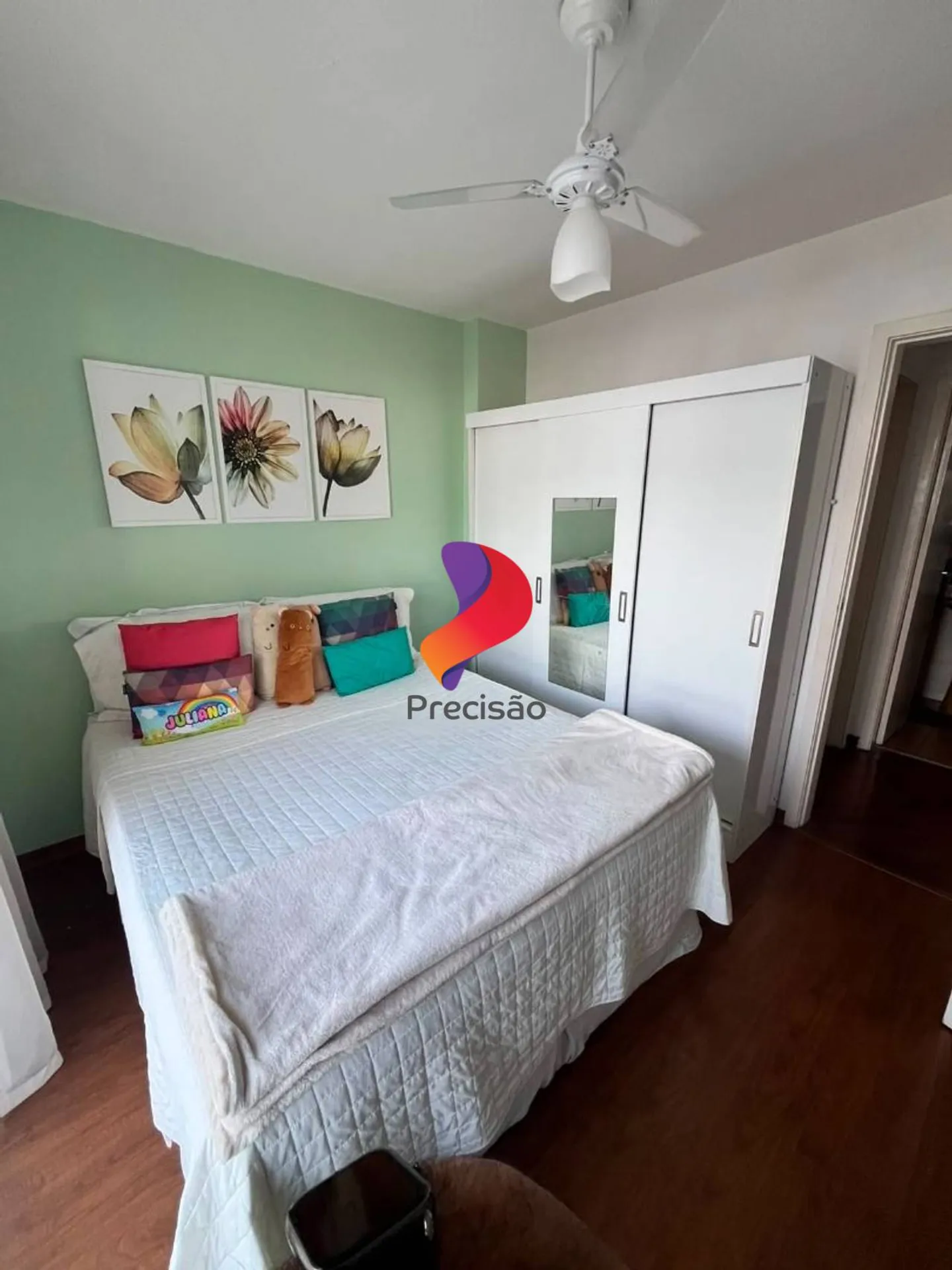 Furnished 2-bedroom apartment with a balcony — photo 17