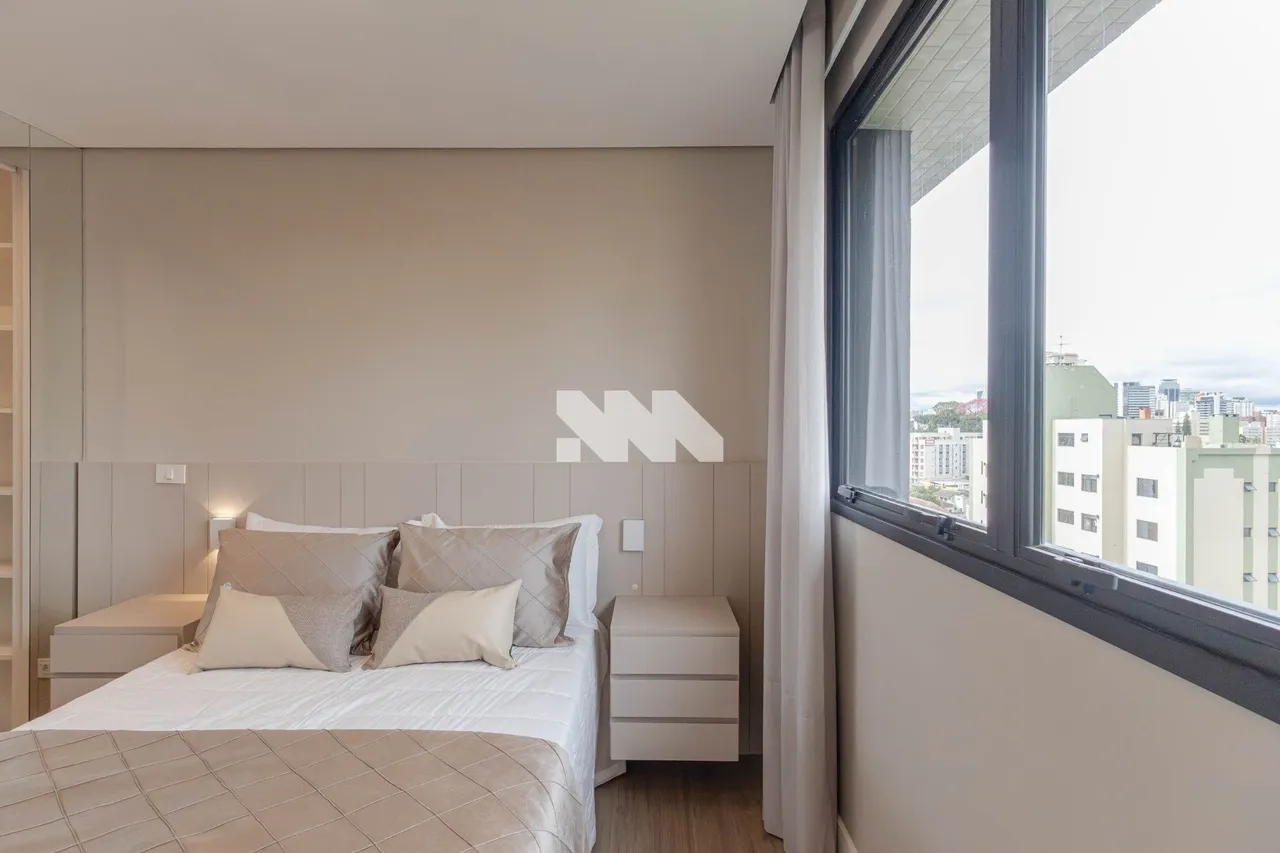Furnished 1-bedroom apartment with open-plan kitchen — photo 15
