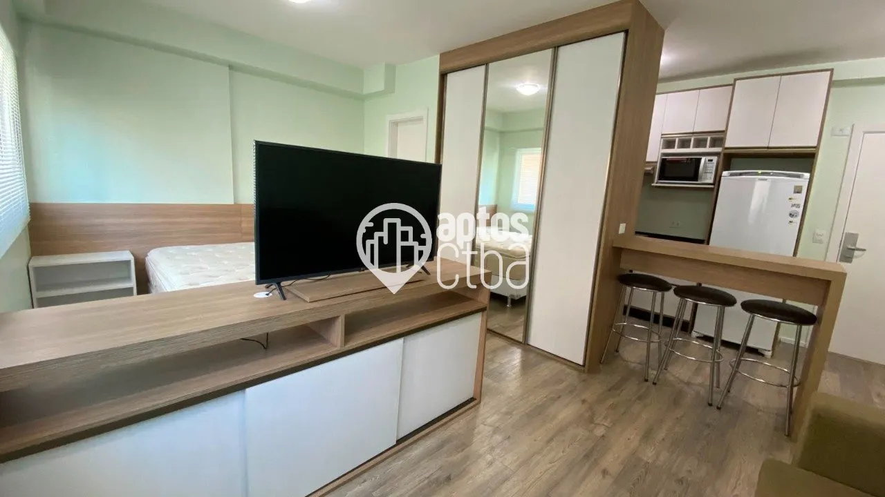 Furnished studio with 1 parking space and American kitchen — photo 13