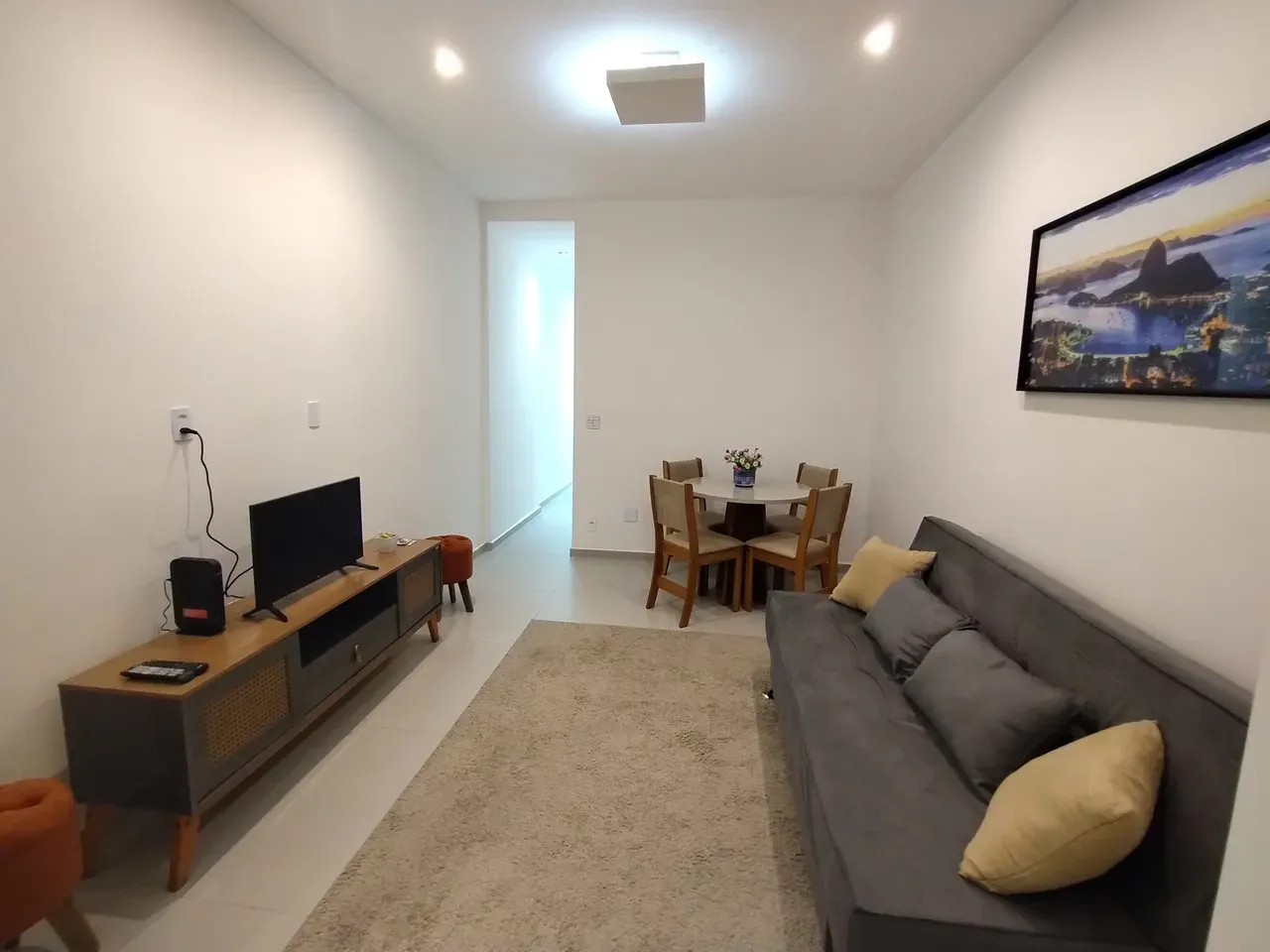 Furnished apartment, 60 m², with a washing machine — photo 12