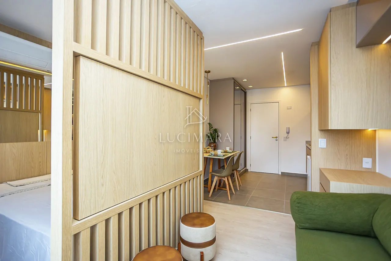 Furnished 1-bedroom apartment with open-plan kitchen — photo 13