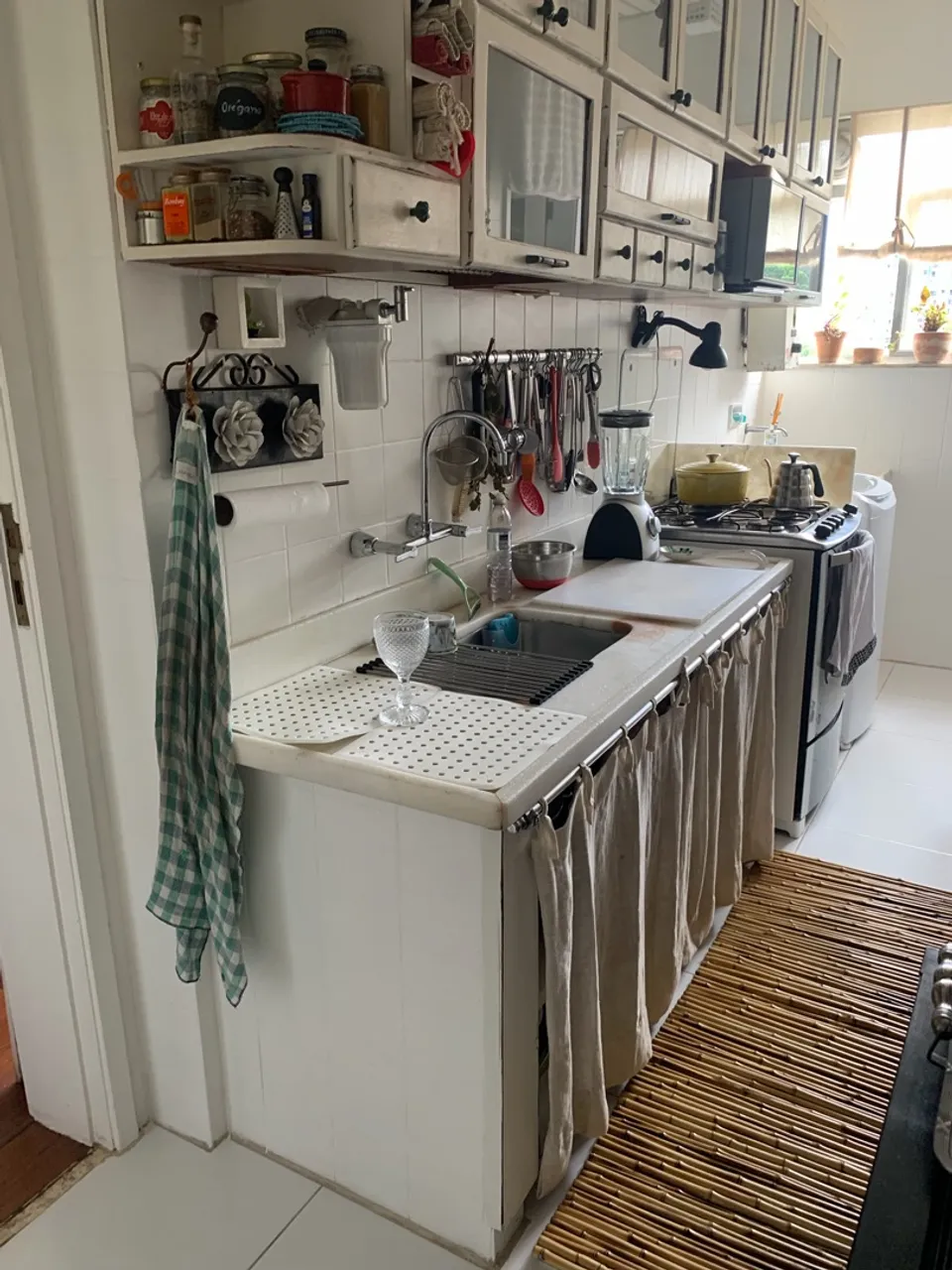 Apartamento mobiliado, 80 m², com janelas do piso ao teto — photo 7