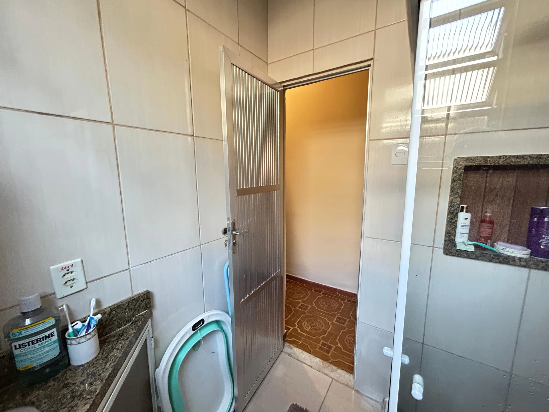 Furnished house with 1 bedroom and a balcony